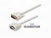 Cable DVI-I dual (24 pines+5) a VGA (HD15) hembra de 3.0 m